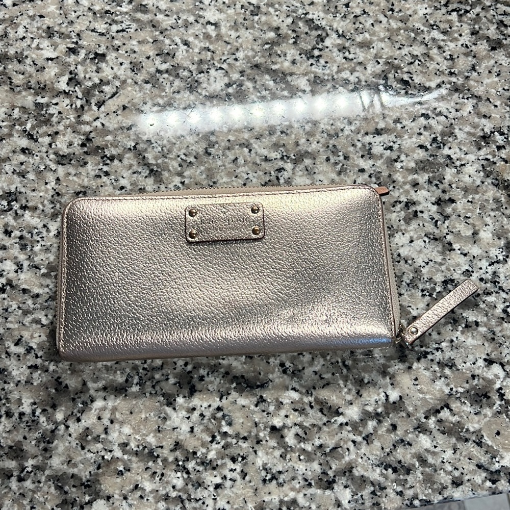 Kate Spade Metallic Wallet